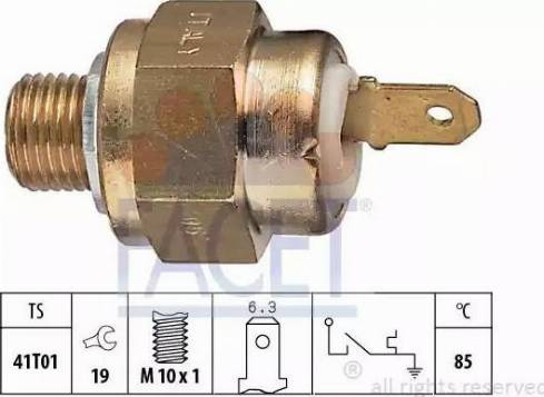 FACET 7.4084 - Sensore, Temperatura refrigerante www.autoricambi360.it