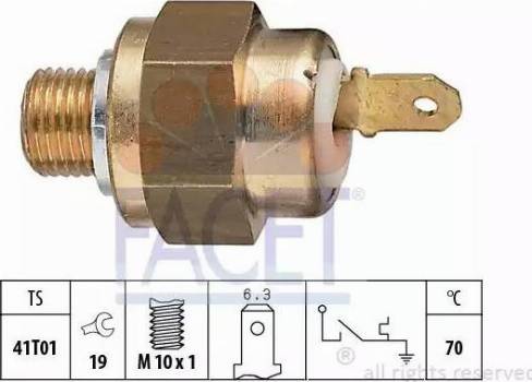 FACET 7.4100 - Sensore, Temperatura refrigerante www.autoricambi360.it