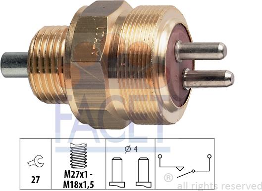 FACET 7.6147 - Innesto, Blocco differenziale www.autoricambi360.it