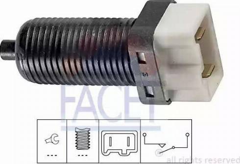 FACET 7.1072 - Interruttore luce freno www.autoricambi360.it