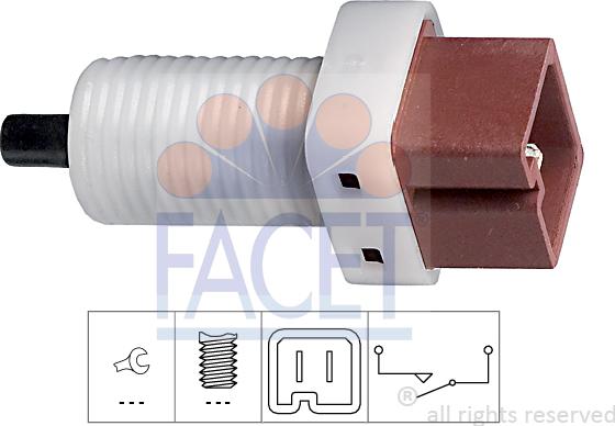 FACET 7.1192 - Innesto, Comando disinnesto frizione www.autoricambi360.it