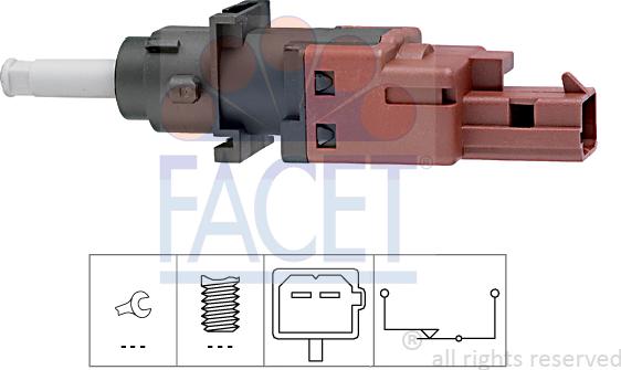 FACET 7.1170 - Innesto, Comando disinnesto frizione www.autoricambi360.it