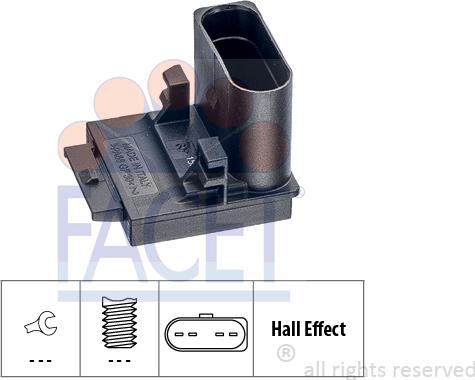 FACET 7.1309 - Innesto, Comando disinnesto frizione www.autoricambi360.it