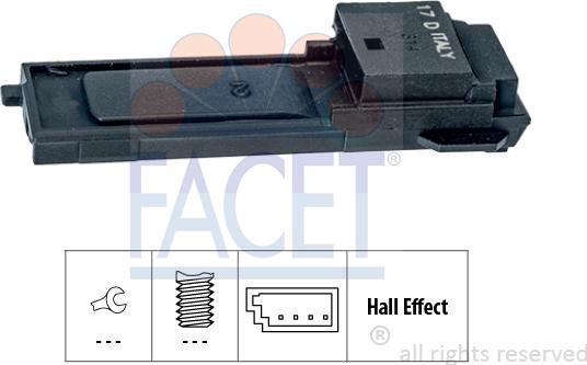 FACET 7.1314 - Innesto, Comando disinnesto frizione www.autoricambi360.it