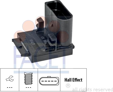 FACET 7.1311 - Innesto, Comando disinnesto frizione www.autoricambi360.it