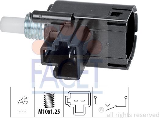 FACET 7.1257 - Innesto, Comando disinnesto frizione www.autoricambi360.it
