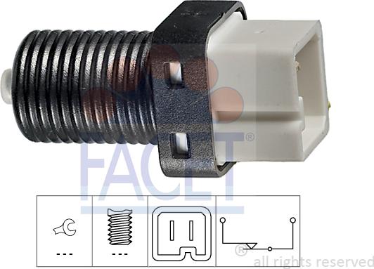 FACET 7.1217 - Interruttore luce freno www.autoricambi360.it