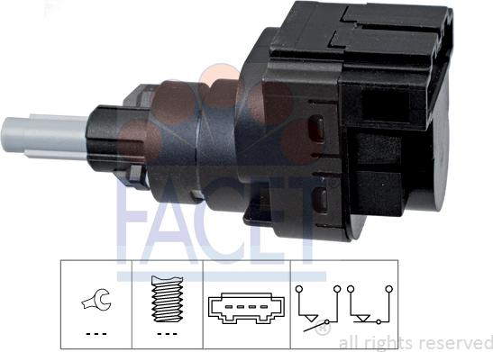 FACET 7.1228 - Interruttore luce freno www.autoricambi360.it