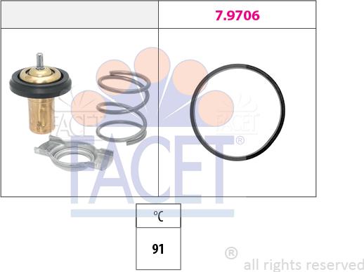 FACET 7.8995 - Termostato, Refrigerante www.autoricambi360.it
