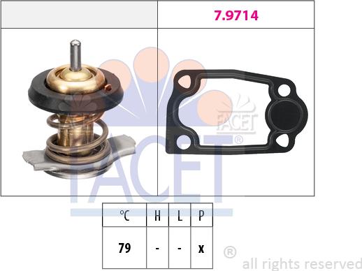 FACET 7.8942 - Termostato, Refrigerante www.autoricambi360.it