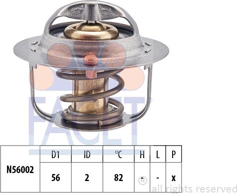 FACET 7.8954S - Termostato, Refrigerante www.autoricambi360.it