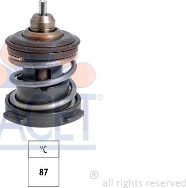 FACET 7.8956S - Termostato, Refrigerante www.autoricambi360.it