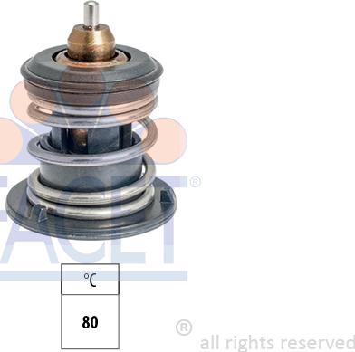 FACET 7.8965S - Termostato, Refrigerante www.autoricambi360.it