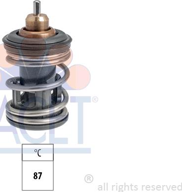 FACET 7.8966S - Termostato, Refrigerante www.autoricambi360.it