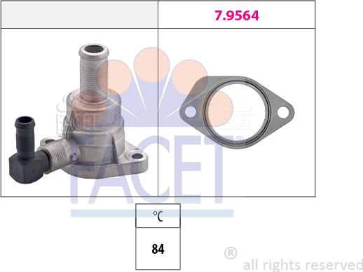 FACET 7.8490 - Termostato, Refrigerante www.autoricambi360.it