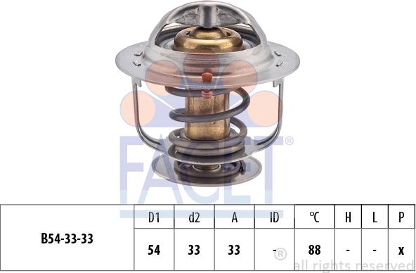 FACET 7.8414S - Termostato, Refrigerante www.autoricambi360.it