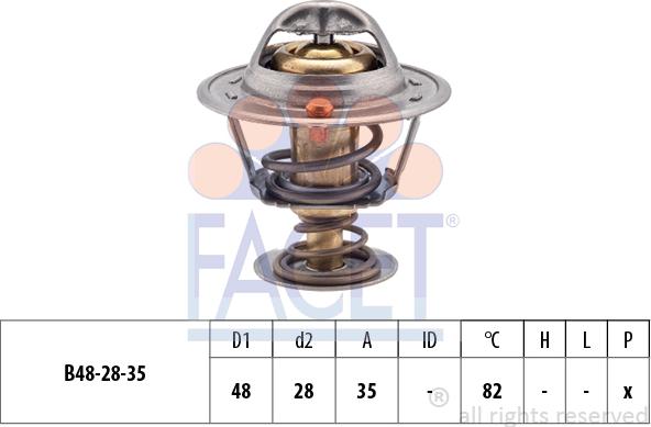 FACET 7.8415S - Termostato, Refrigerante www.autoricambi360.it