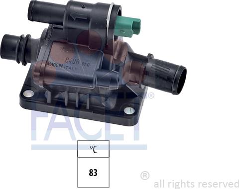 FACET 7.8486 - Termostato, Refrigerante www.autoricambi360.it