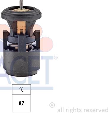 FACET 7.8420S - Termostato, Refrigerante www.autoricambi360.it