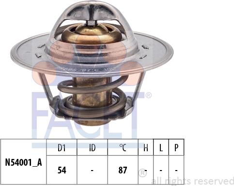 FACET 7.8547S - Termostato, Refrigerante www.autoricambi360.it