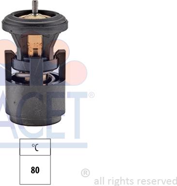 FACET 7.8555S - Termostato, Refrigerante www.autoricambi360.it