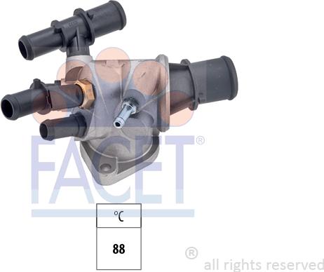 FACET 7.8563 - Termostato, Refrigerante www.autoricambi360.it