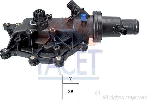 FACET 7.8509 - Termostato, Refrigerante www.autoricambi360.it