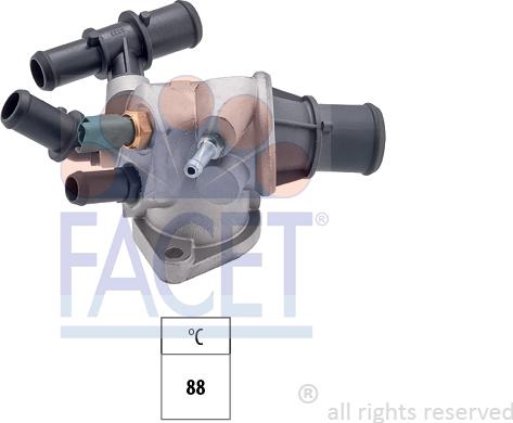 FACET 7.8585 - Termostato, Refrigerante www.autoricambi360.it