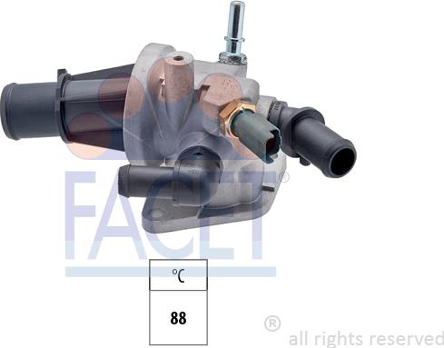 FACET 7.8580 - Termostato, Refrigerante www.autoricambi360.it