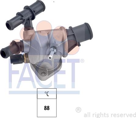 FACET 7.8583 - Termostato, Refrigerante www.autoricambi360.it
