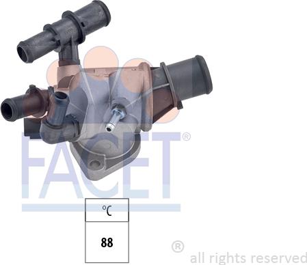 FACET 7.8573 - Termostato, Refrigerante www.autoricambi360.it