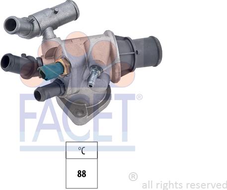 FACET 7.8572 - Termostato, Refrigerante www.autoricambi360.it