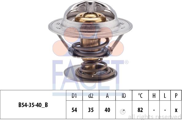 FACET 7.8641S - Termostato, Refrigerante www.autoricambi360.it