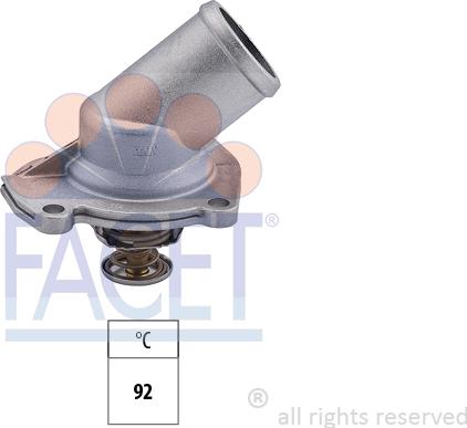 FACET 7.8653 - Termostato, Refrigerante www.autoricambi360.it