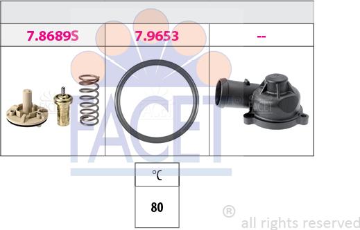 FACET 7.8689K - Termostato, Refrigerante www.autoricambi360.it