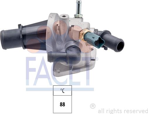 FACET 7.8639 - Termostato, Refrigerante www.autoricambi360.it
