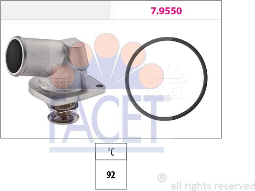 FACET 7.8194 - Termostato, Refrigerante www.autoricambi360.it