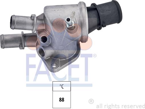 FACET 7.8190 - Termostato, Refrigerante www.autoricambi360.it