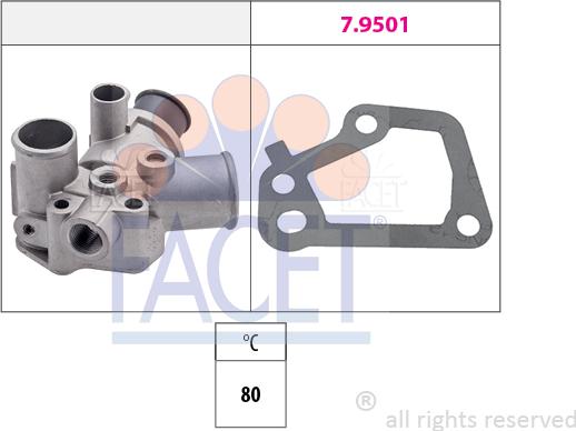 FACET 7.8147 - Termostato, Refrigerante www.autoricambi360.it