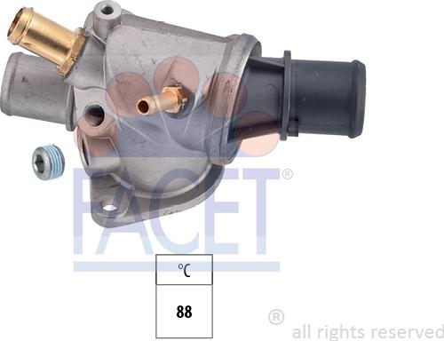 FACET 7.8150 - Termostato, Refrigerante www.autoricambi360.it