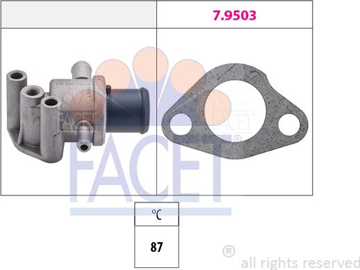 FACET 7.8109 - Termostato, Refrigerante www.autoricambi360.it
