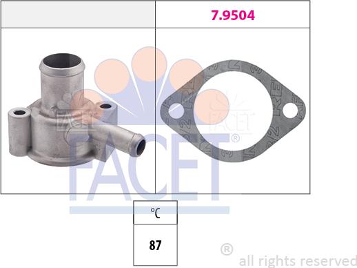 FACET 7.8111 - Termostato, Refrigerante www.autoricambi360.it