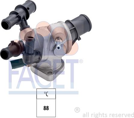 FACET 7.8180 - Termostato, Refrigerante www.autoricambi360.it