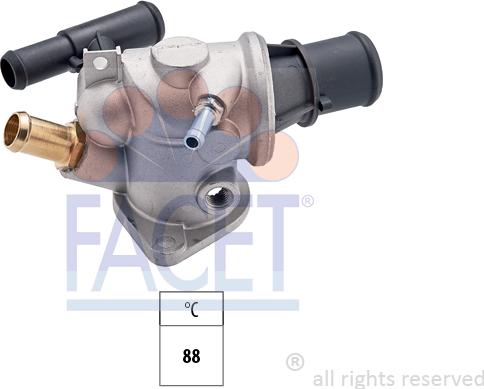 FACET 7.8121 - Termostato, Refrigerante www.autoricambi360.it