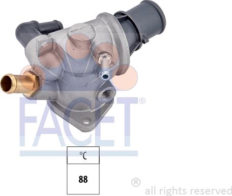 FACET 7.8122 - Termostato, Refrigerante www.autoricambi360.it