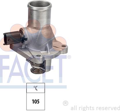 FACET 7.8861 - Termostato, Refrigerante www.autoricambi360.it
