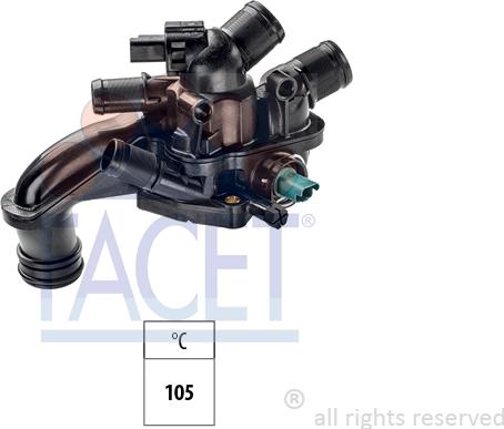 FACET 7.8863 - Termostato, Refrigerante www.autoricambi360.it