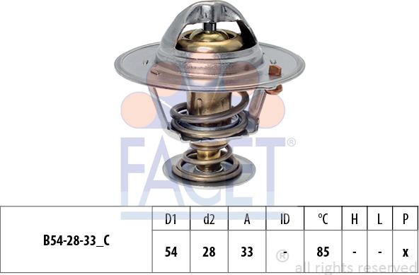 FACET 7.8837S - Termostato, Refrigerante www.autoricambi360.it