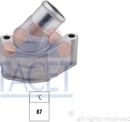 FACET 7.8352 - Termostato, Refrigerante www.autoricambi360.it