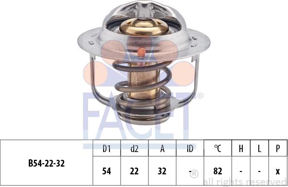 FACET 7.8305S - Termostato, Refrigerante www.autoricambi360.it